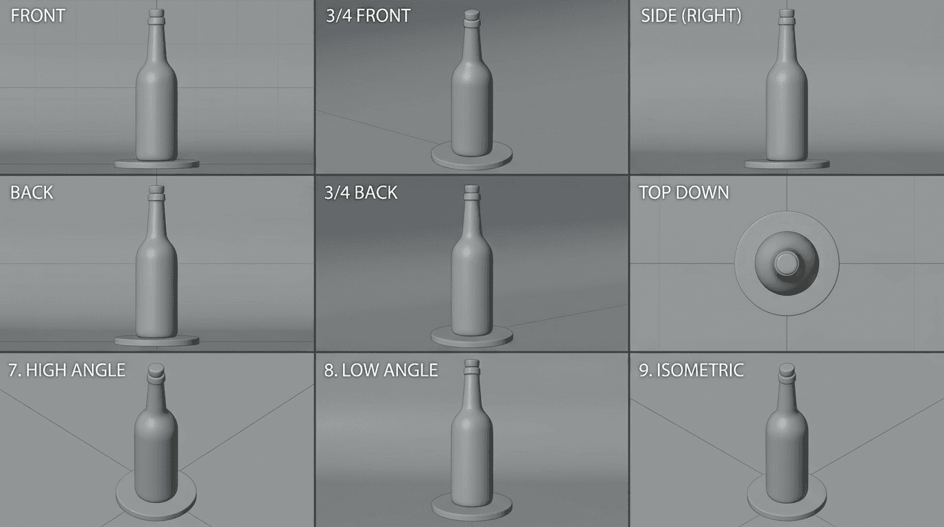 Camera angle setup