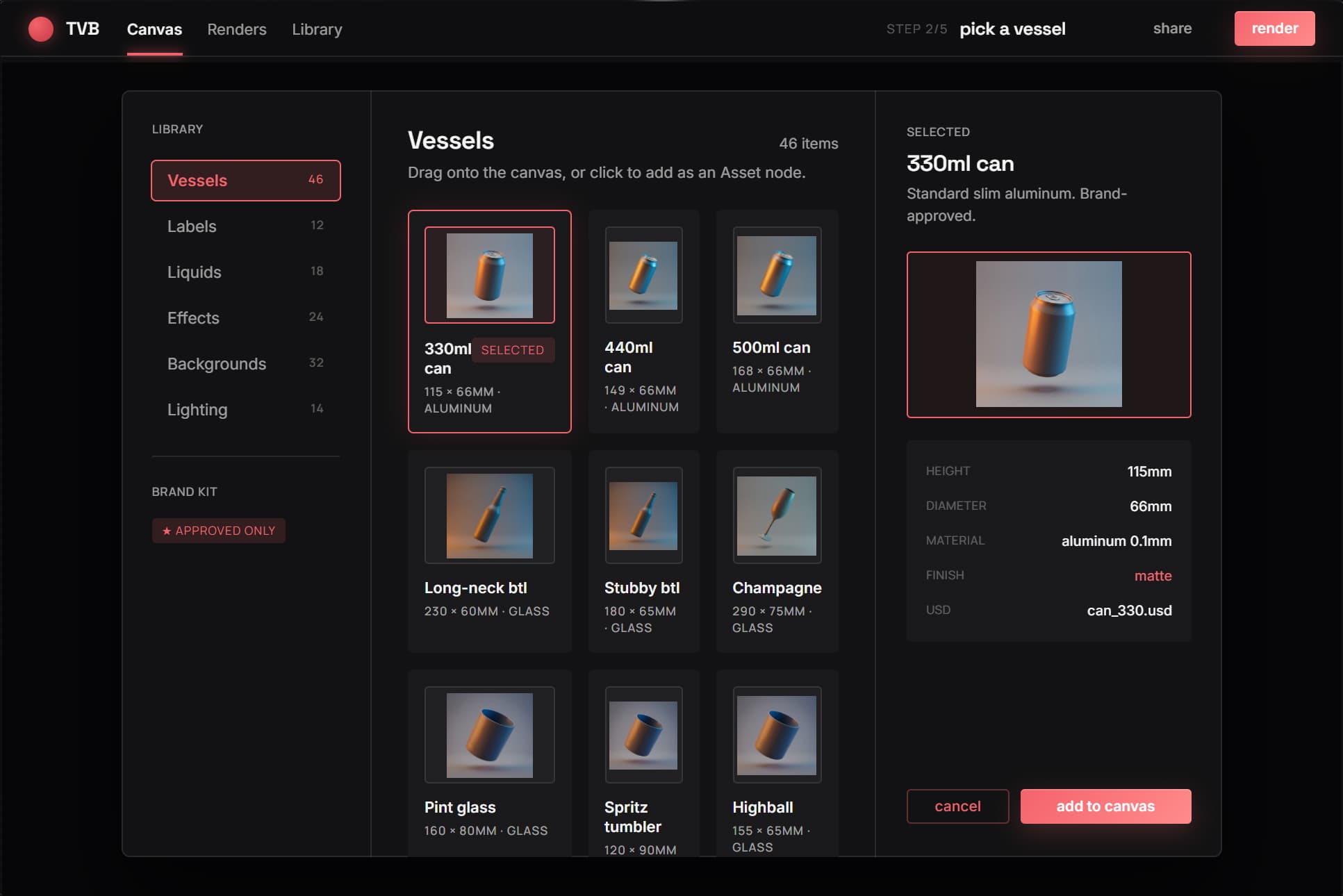 Asset library